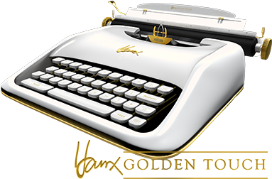 Tw Golden Touch Logo - Tom Hanks Typewriter App (438x302), Png Download
