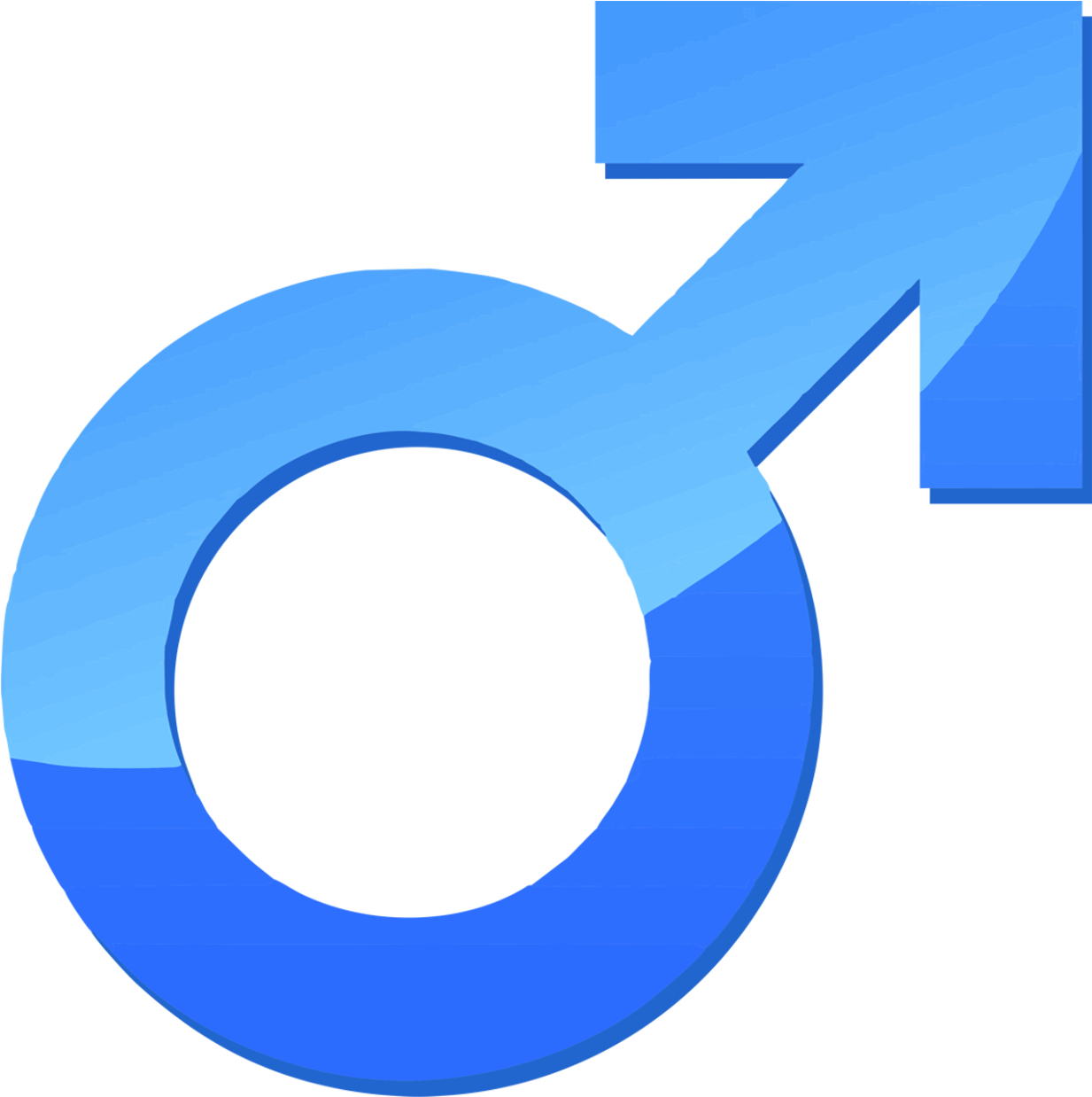 Can We Guess What Your Gender Is Based On These Yes - Men's Health Month Logo (1311x1311), Png Download