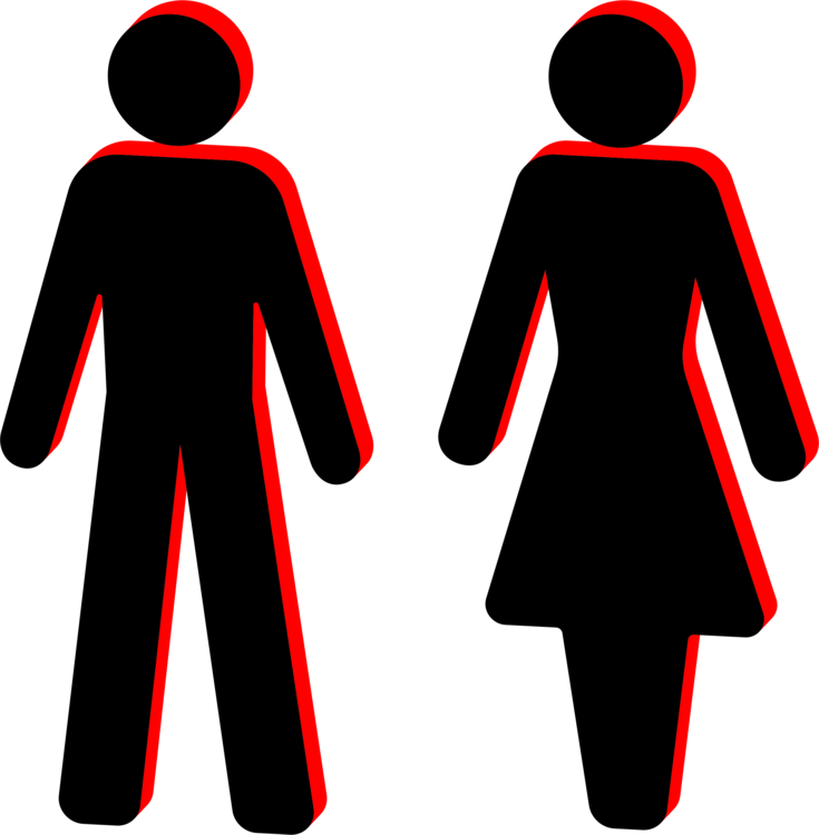 Drawing Kleurplaat Email Cartoon Symbol - Stick Figure Female Clip Art (735x750), Png Download