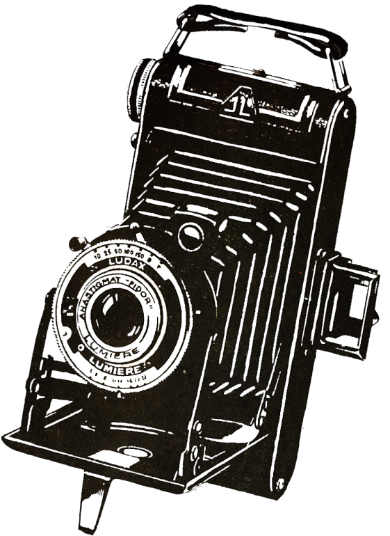 Фото, Автор Мисирджиева На Яндекс - Camara Antigua Dibujo Png (582x800), Png Download