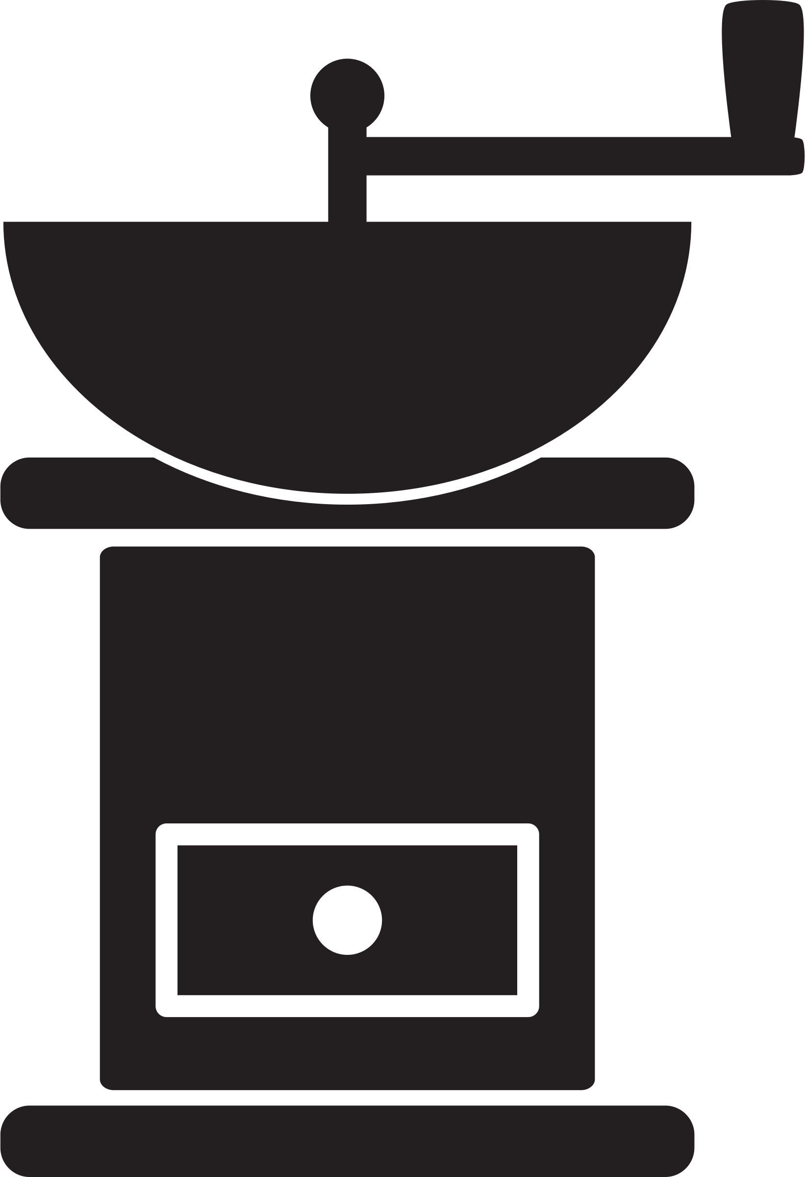 This Graphics Is Icons Of The Kitchen - Coffee Grinder Icon Png (546x800), Png Download