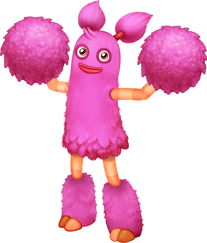 Ace Pompom Adult - Pom Pom From My Singing Monsters (700x822), Png Download