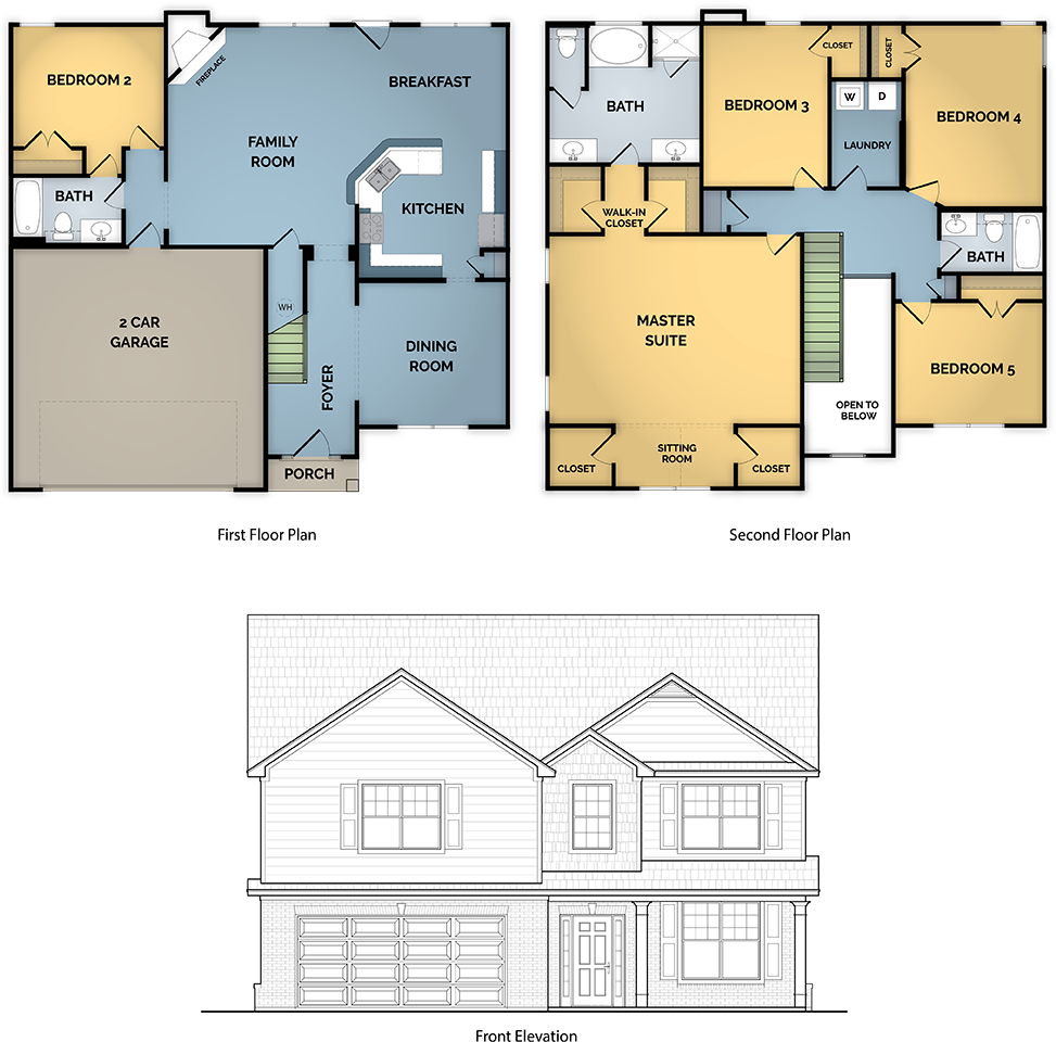 Download Upstairs The Large Master Suite Features Trey Ceilings