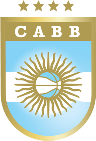 Argentina Basketball Logo - Argentina Basketball Federation Logo (350x491), Png Download