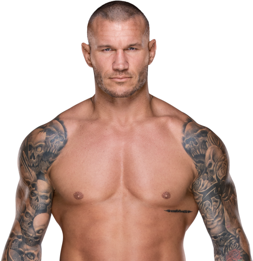 A Tattoo Artist Is Suing A Gaming Company To Claim - Randy Orton Tattoo 2018 (843x843), Png Download