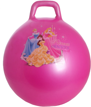 Disney Princess Yoga Ball - Disney Princesses See-thru Balloon (380x380), Png Download