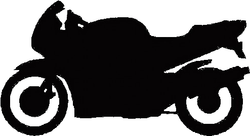 This Will Auto Select Road Surface And Twisty Rating - Black Motorcycle Cake Silhouette (500x500), Png Download