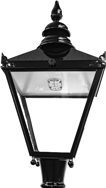 Antique Street Lighting - Street (350x625), Png Download