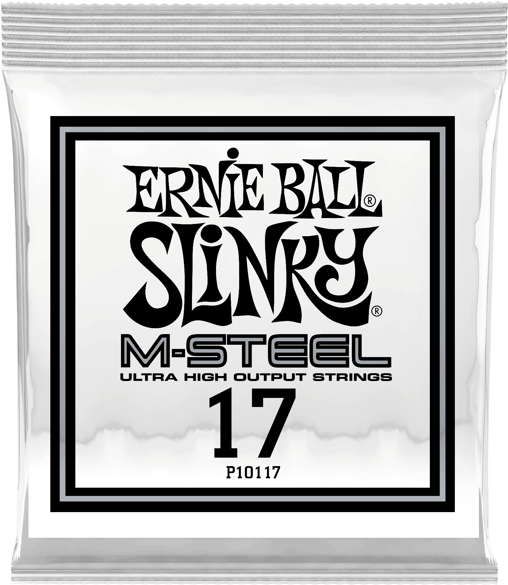 017 M-steel Plain Electric Guitar Strings 6 Pack - Ernie Ball (2000x2000), Png Download