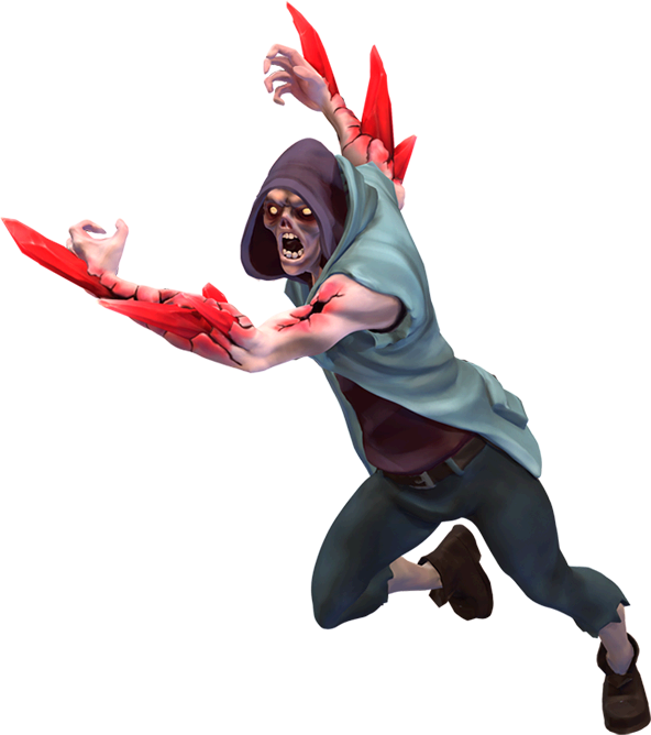 Zombie Anarchy Zombie Types (592x668), Png Download