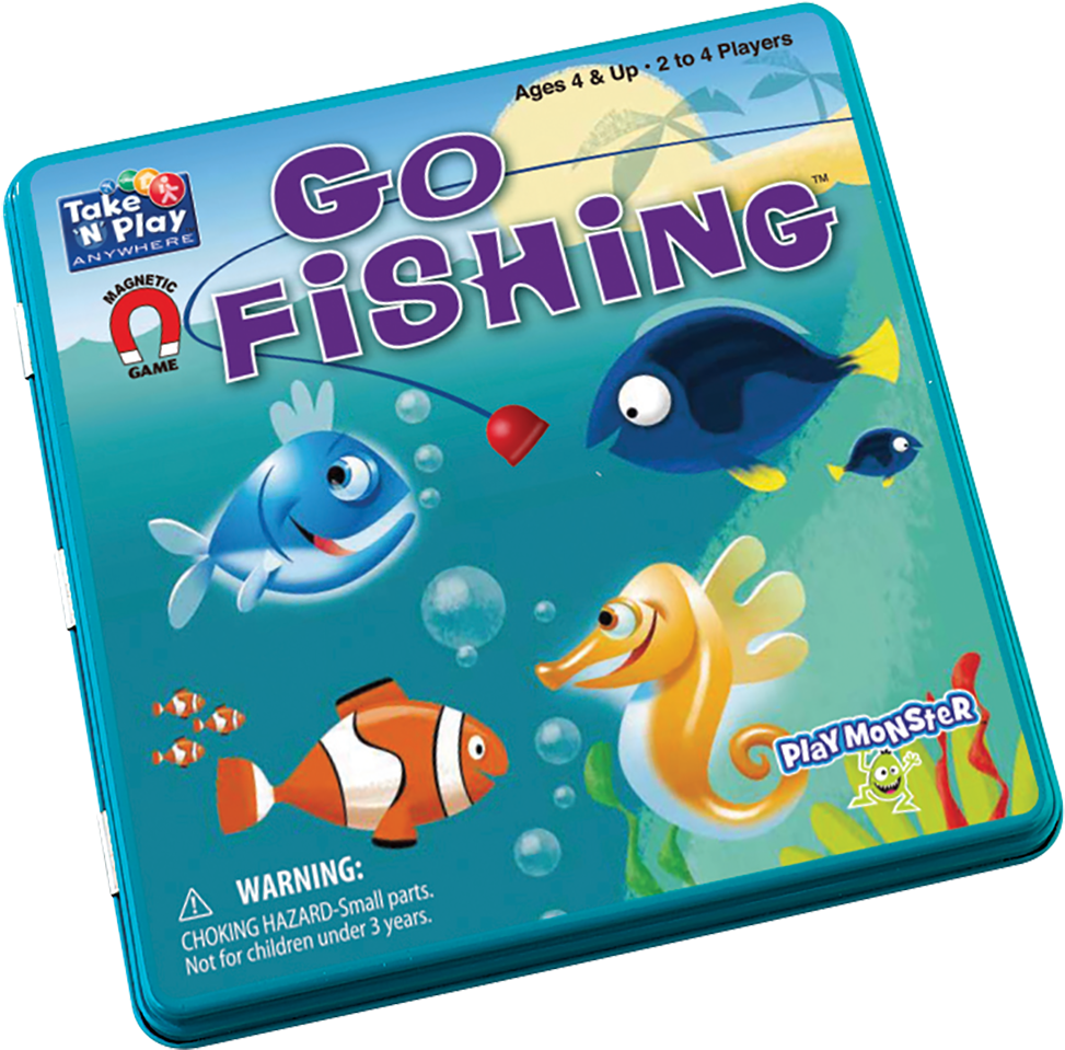 Take 'n' Play™ Anywhere Go Fishing™ (1000x1000), Png Download