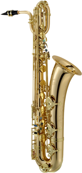 Saxofón Barítono P - P Mauriat Baritone 302 (348x700), Png Download