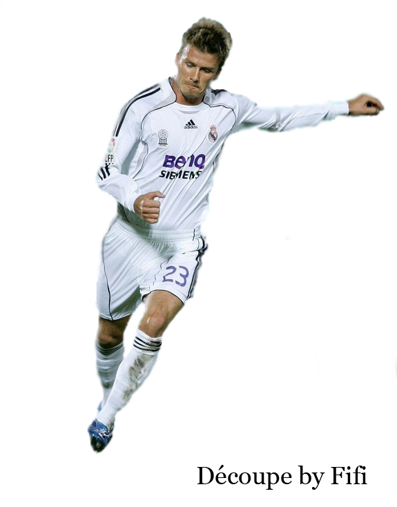 Beckham - 贝克 汉 姆 皇马 (574x768), Png Download