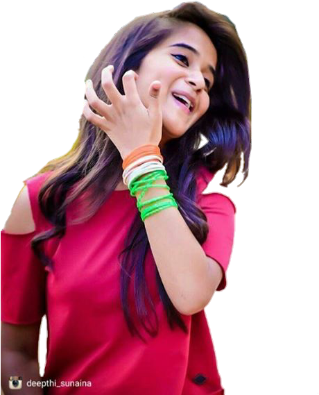 All Girls Png ⥪ ⥬ - Full Hd Deepthi Sunaina Images Hd (480x570), Png Download