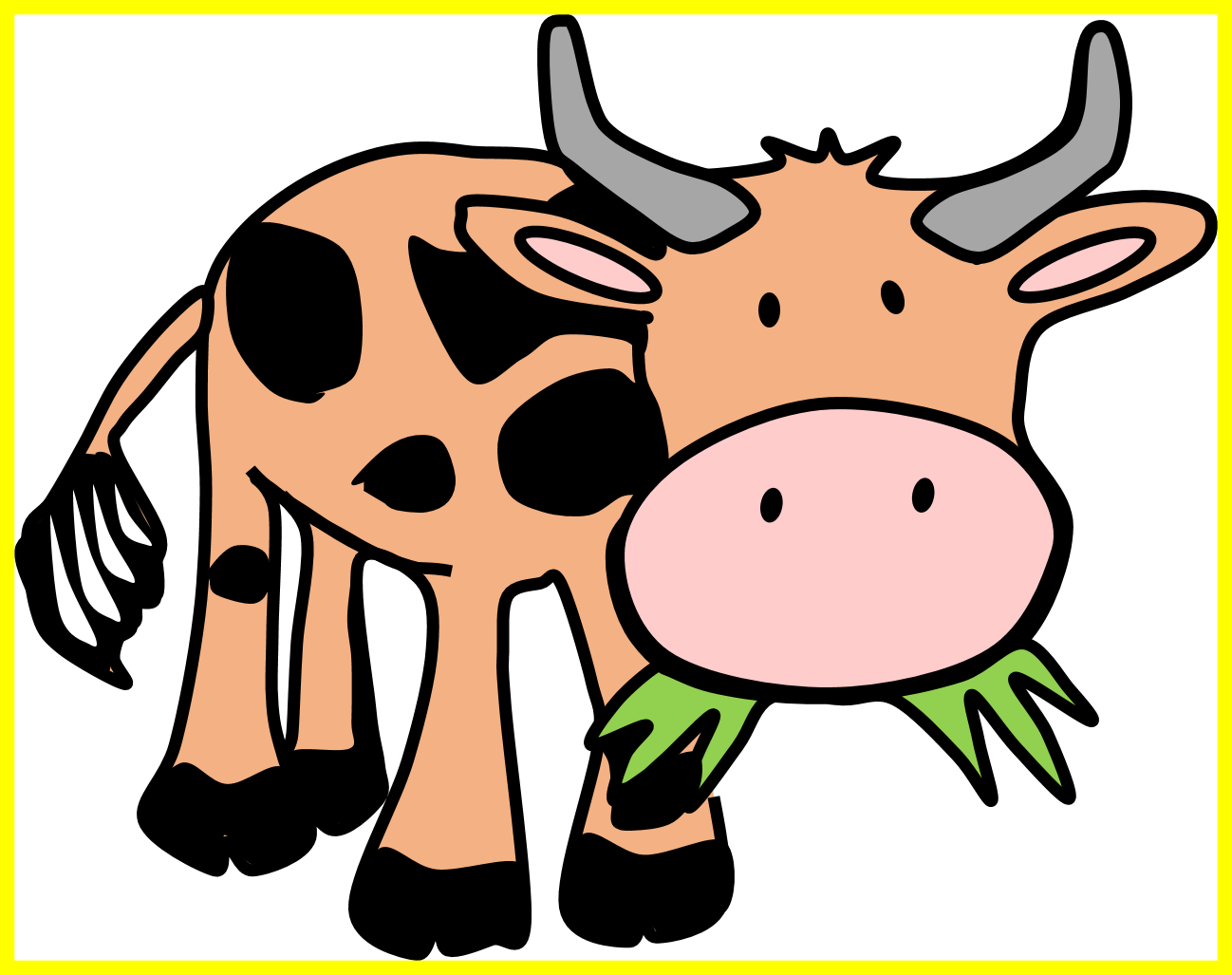 Appealing Farm Animals Clipart Animales Predisenados - Animals Clipart (1298x1027), Png Download