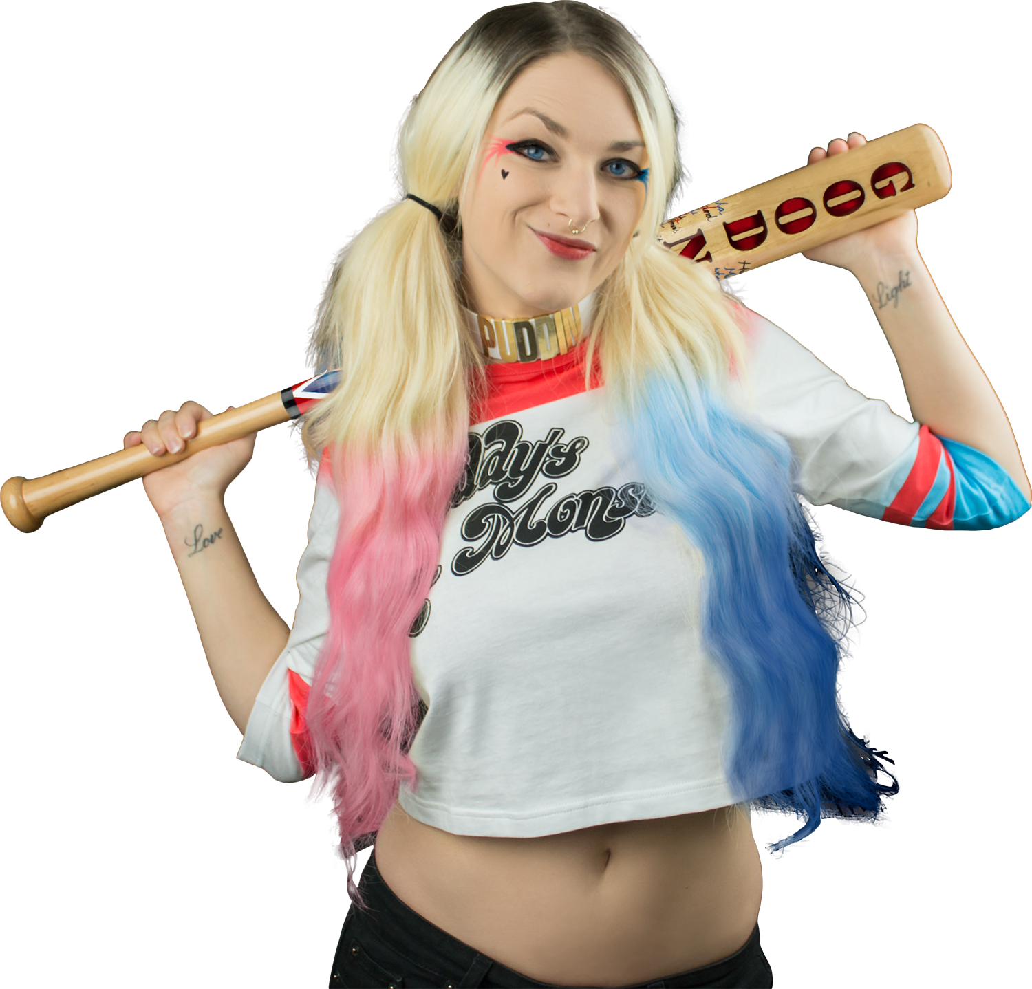 Suicide - Suicide Squad Harley Quinn Top (1500x1438), Png Download