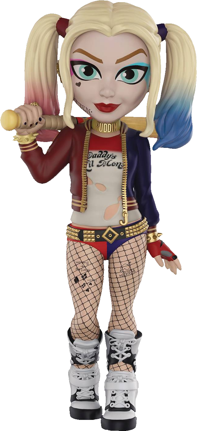 Rock Candy Dc Suicide Squad Harley Quinn Fig - Funko Harley Quinn Rock Candy Suicide Squad (740x1500), Png Download