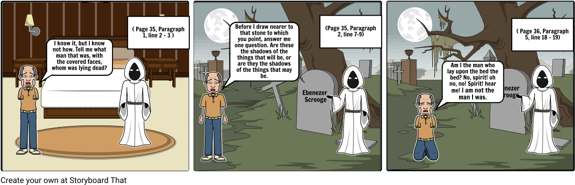 A Christmas Carol - Cartoon (1164x385), Png Download
