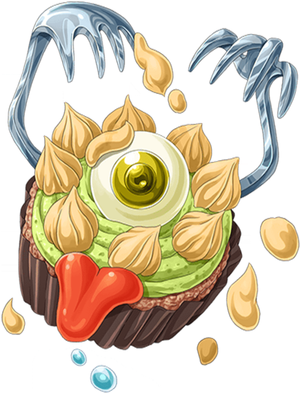 Angry Muffin Of Lightning Transparent - Portable Network Graphics (480x640), Png Download