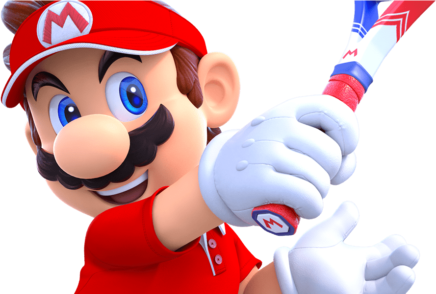 Mario Tennis Aces Luigi (1920x600), Png Download