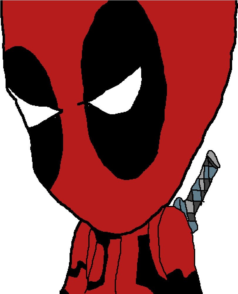 Chibi Deadpool - Deadpool (1000x1000), Png Download