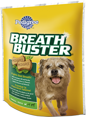Pedigree® Breathbuster® Snacks For Small Dogs - Fresh Breath Treat For Small Breed Dogs (450x450), Png Download
