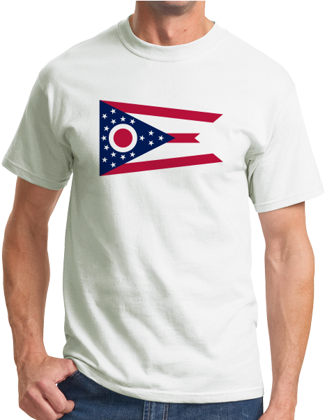 Ohio State Flag - Sea Doo T Shirt (478x600), Png Download