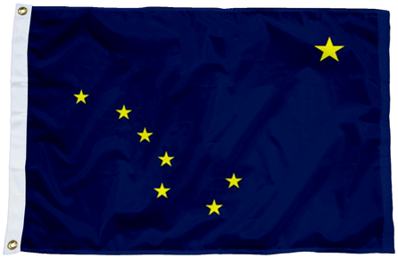 Alaska State Flag - Alaska (500x500), Png Download