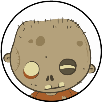 Content Zombie - Martabak (417x417), Png Download