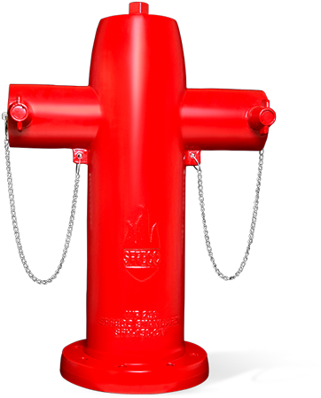 Standard Dry Barrel Hydrant - Cross (900x494), Png Download