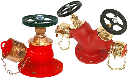 Single & Double Headed Hydrant Valve - Fire Hydrant Valve (500x606), Png Download