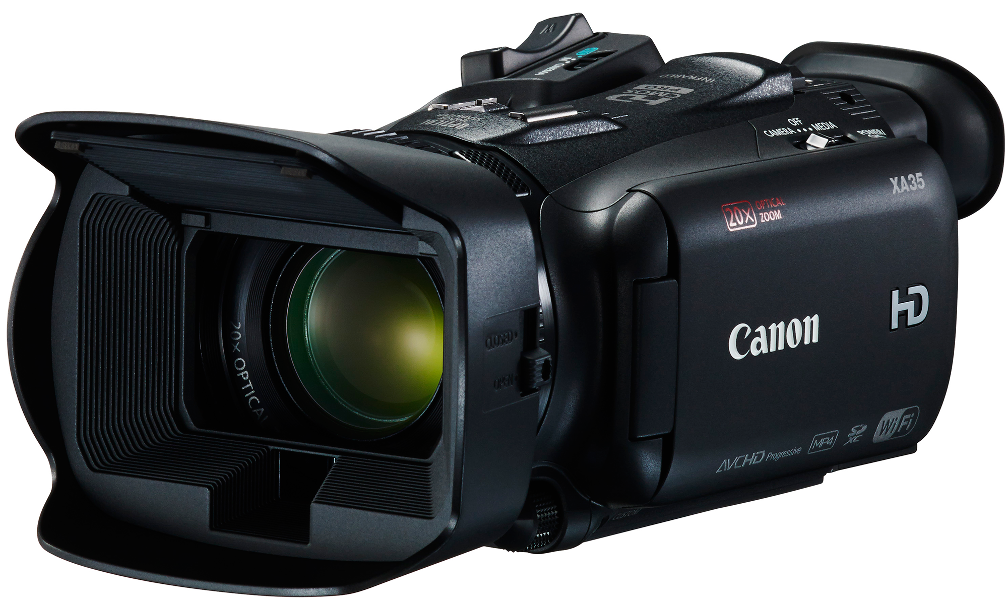 Xa35 Compact Professional Video Camera (2000x1199), Png Download