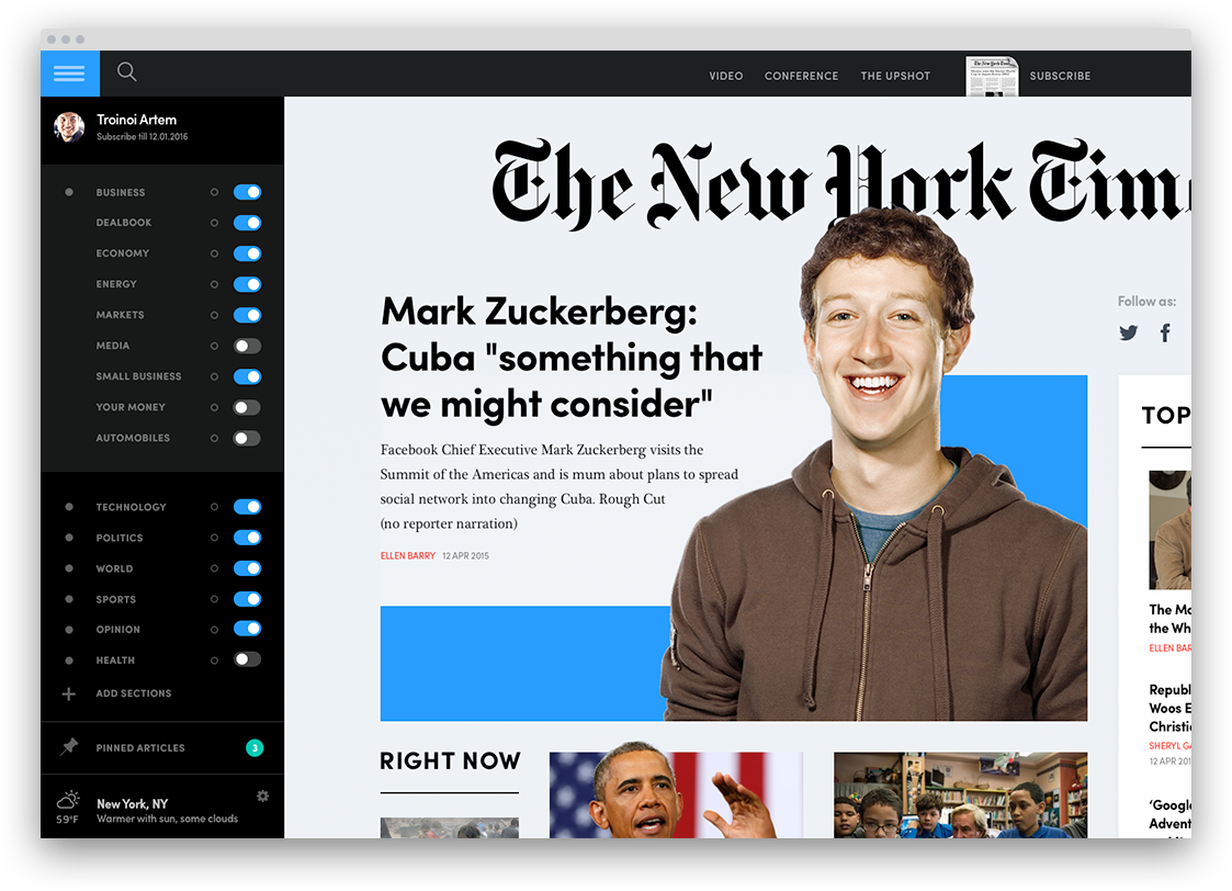 Also You Can Switch On/off Subsections - New York Times Almanac 1998: The World's Most Comprehensive (1123x812), Png Download