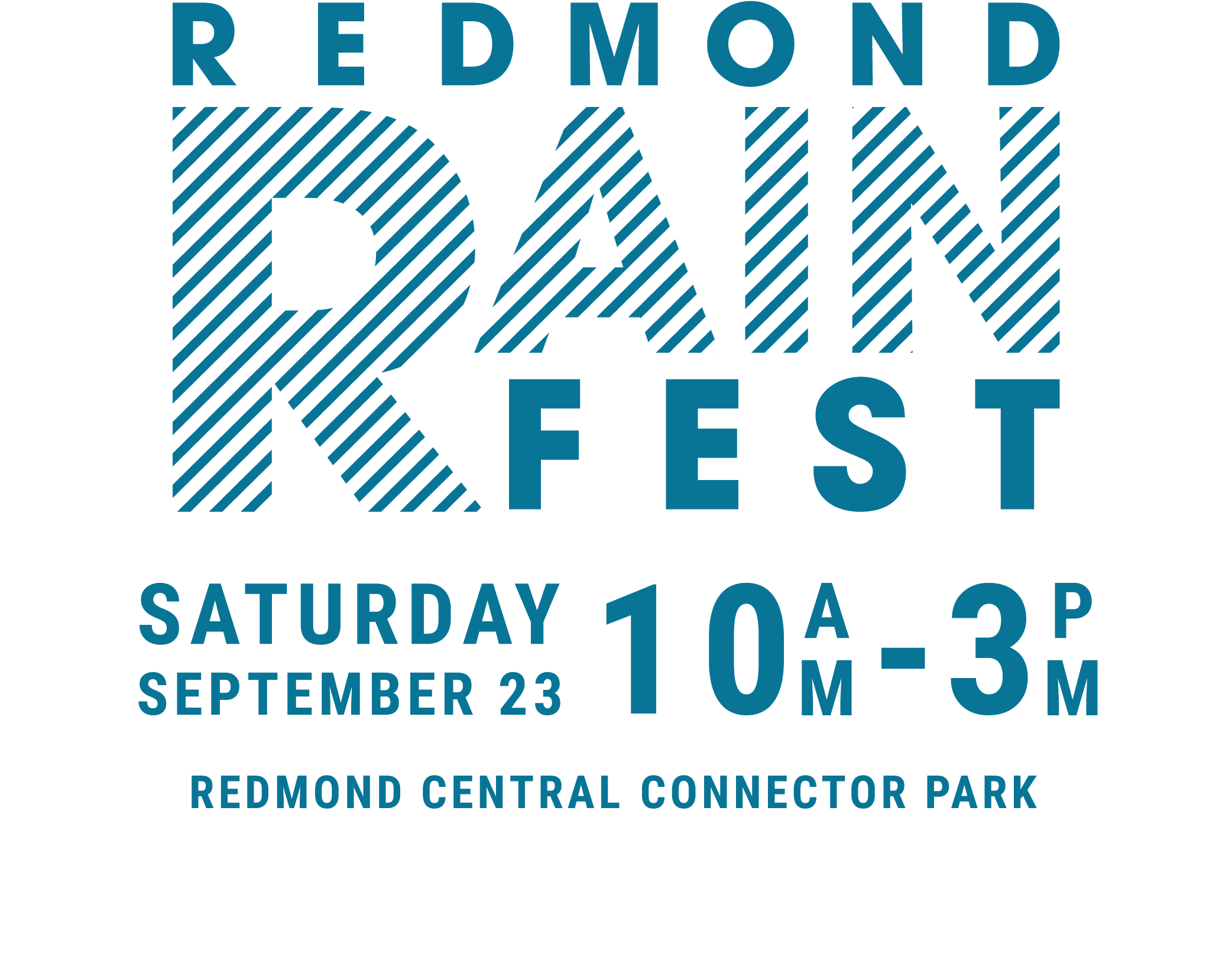 Rain Fest Logo - Graphic Design (3000x1859), Png Download