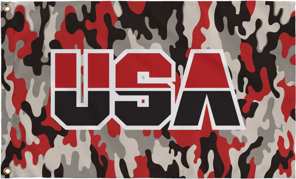 Usa Flag - Sewhatsnew1 Camo Blues--bouffant Style Scrub Hat / (1024x1024), Png Download