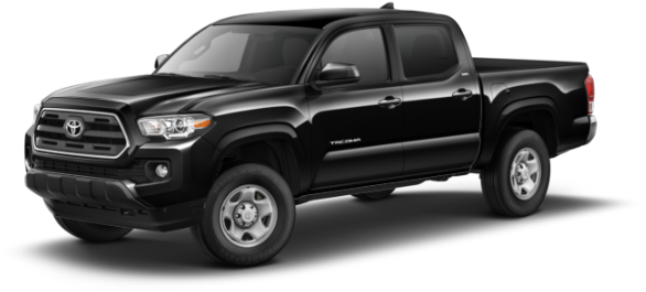 2016 Toyota Sr Double Cab - 2018 Toyota Tacoma Trd Off Road Black (864x477), Png Download