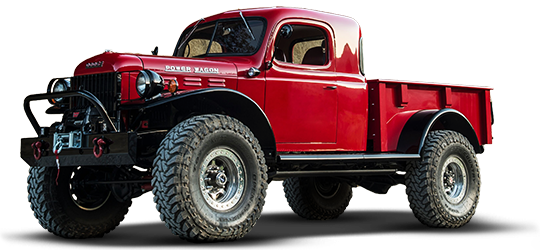 Dodge Power Wagon 2dr Ext - Dodge Wagon (540x250), Png Download