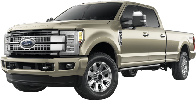 2018 Ford Super Duty F 250 Crew Cab 8' Box Platinum - Husky Liners Custom Fit Front Center Hump Liner For (750x350), Png Download