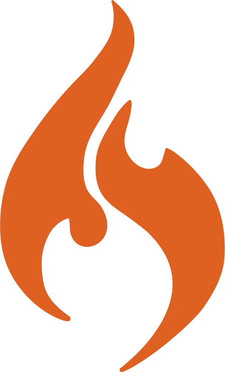 Big-flame (449x743), Png Download