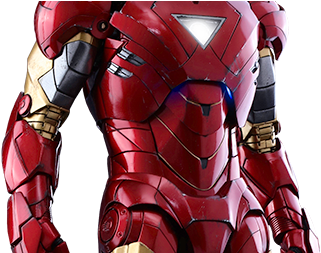 Iron Man Mark Vi (480x252), Png Download