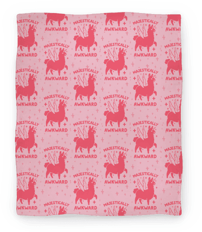 Blanket Clipart Transparent Free Collection Download - Majestically Awkward Llamicorn Tote Bag: Funny Tote (484x484), Png Download