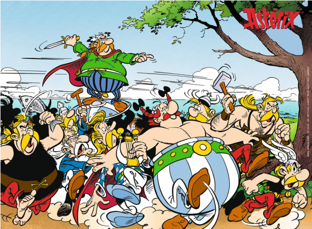 Asterix - Ravensburger Puzzle Grande Asterix De 300 Piezas Para (640x640), Png Download