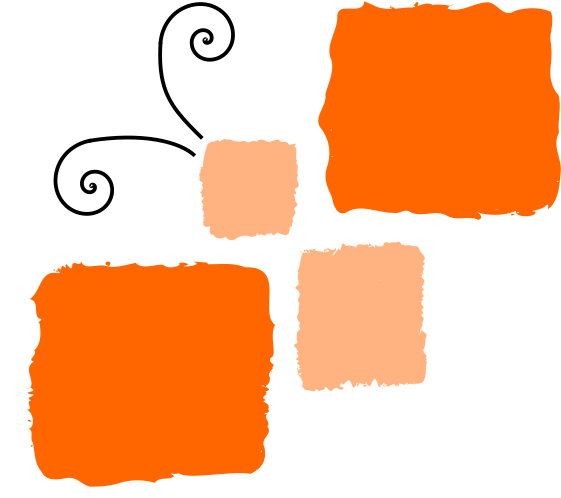 Orange Butterfly Clipart - Clip Art (800x566), Png Download