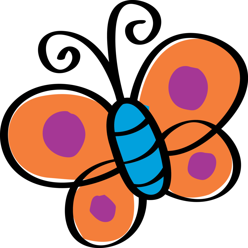 Butterfly (1000x1000), Png Download