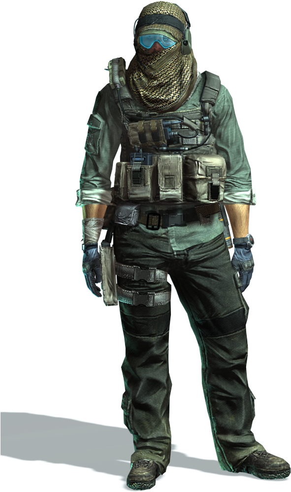 Specialist Standing - Tom Clancy's Ghost Recon Phantoms (800x1200), Png Download
