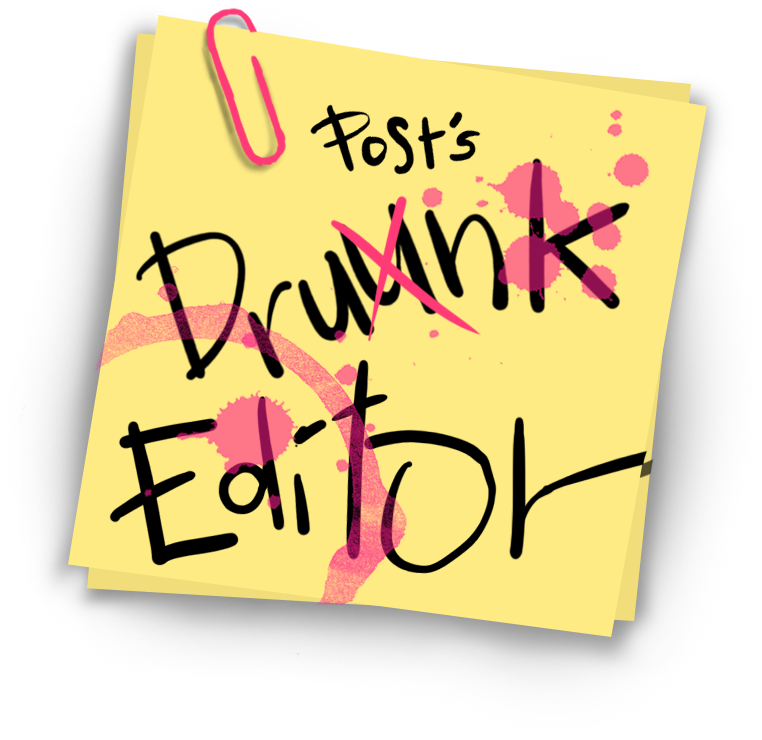 Post- Happy Hour - Calligraphy (800x800), Png Download
