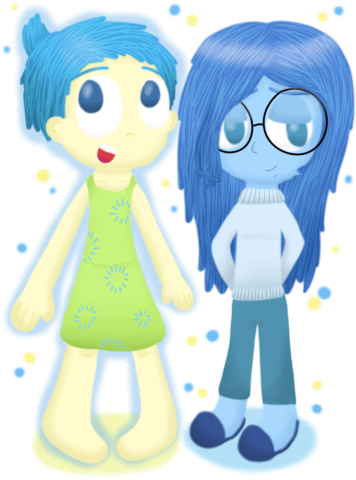 “i Am So, So In Love With Inside Out Right Now - Cartoon (400x493), Png Download