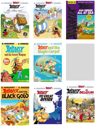 Asterix & Obelix - Asterix And The Black Gold [book] (436x522), Png Download
