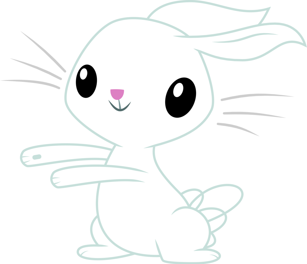Angel Bunny - Fluttershy Angel (1024x882), Png Download