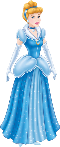 Cinderella Princess - Cinderella (260x606), Png Download